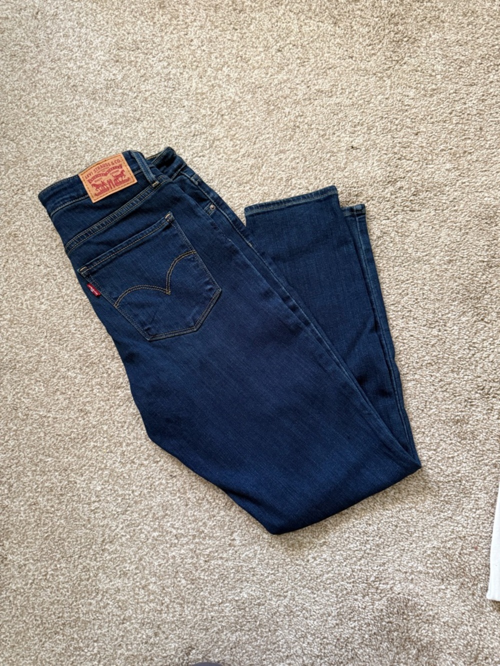 Levi's Women's Indigo Straight Leg Jeans